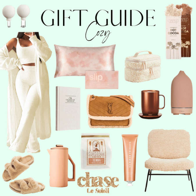 warm and cozy gift basket ideas