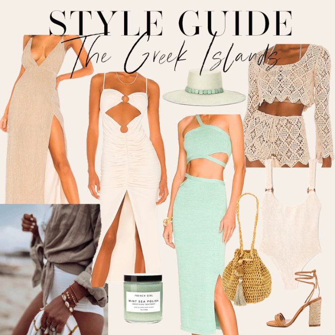 style guide greece beach out fit ideas