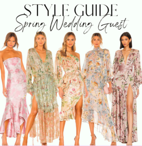 spring wedding guest dress ideas