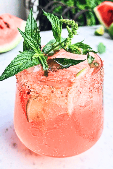 summer cocktail watermelon gin