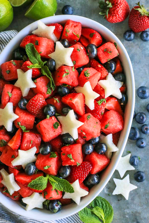 red white and blue recipe ideas