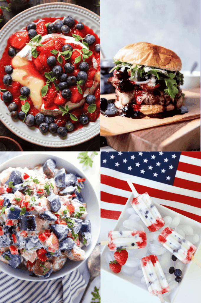 Patriotic 4th of July Menu Ideas