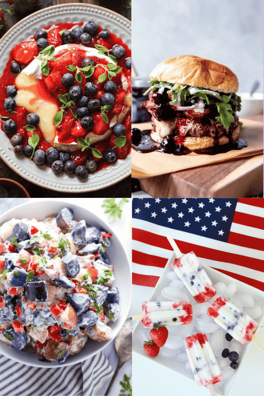 Patriotic 4th of July Menu Ideas