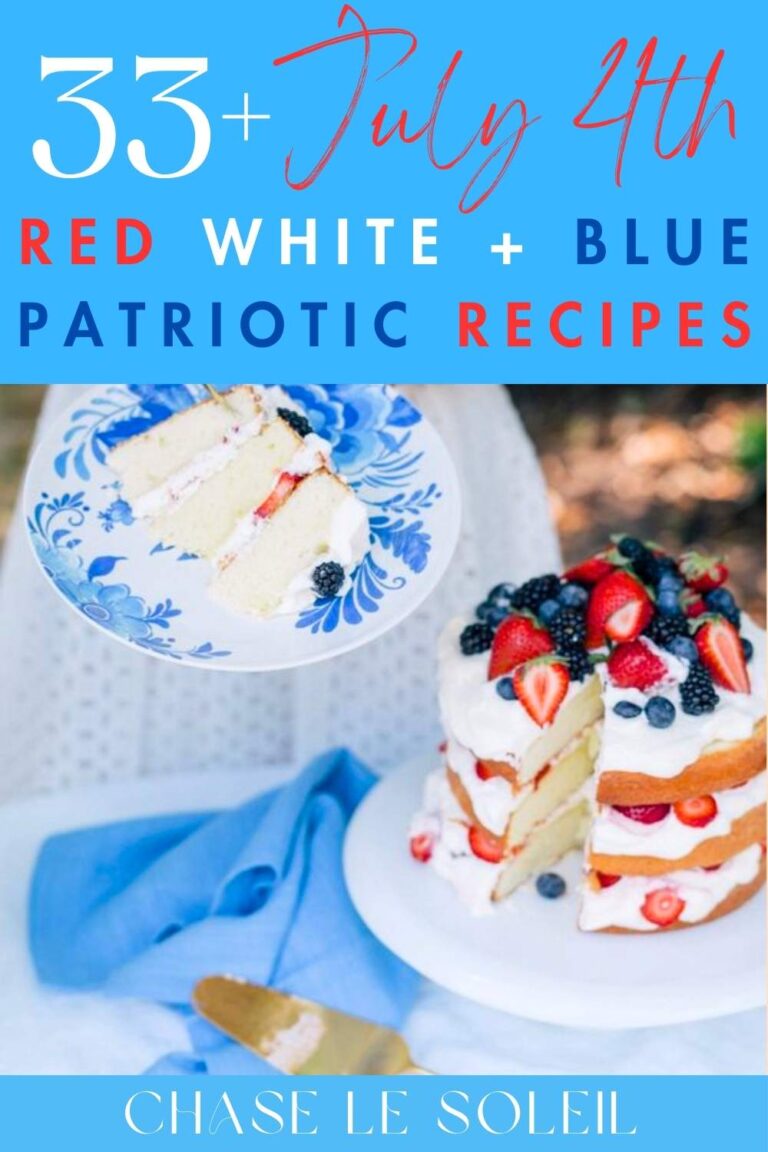 POST Red White and Blue 4th of July Recipes