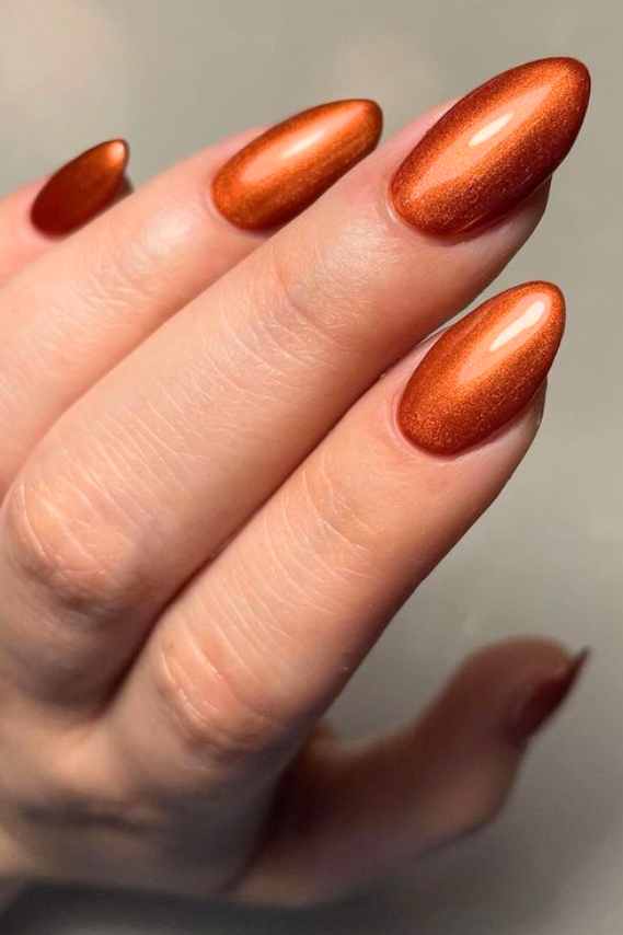 Thanksgiving Gel Nail Designs