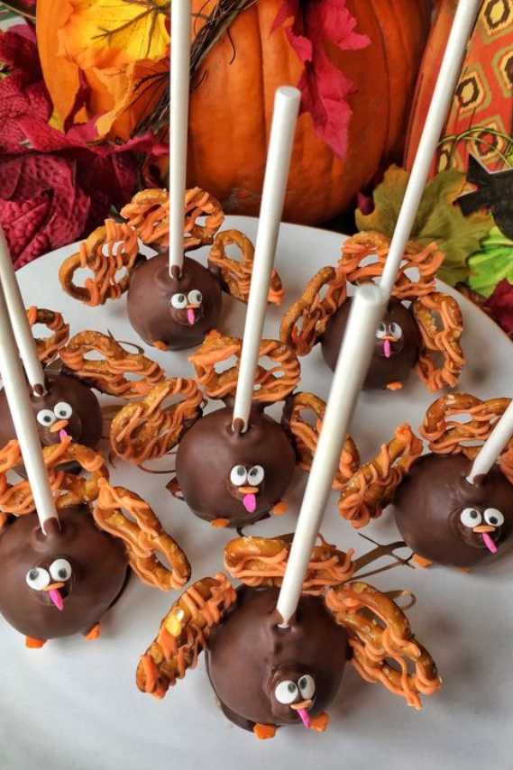 Thanksgiving Cake Pop Recipe Ideas