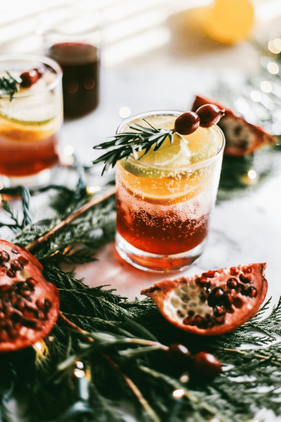 Christmas cocktail recipes