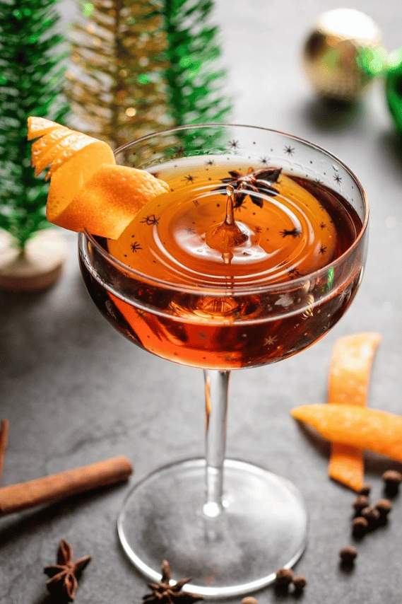 Christmas cocktail recipes