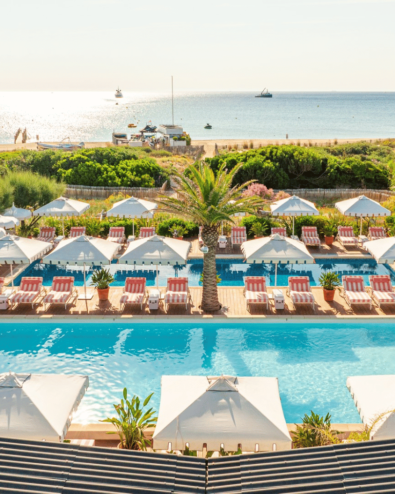 EPI 1959 is a retro Riviera retreat on Pampelonne Beach—truly one of the best hotels South of France for privacy and design.