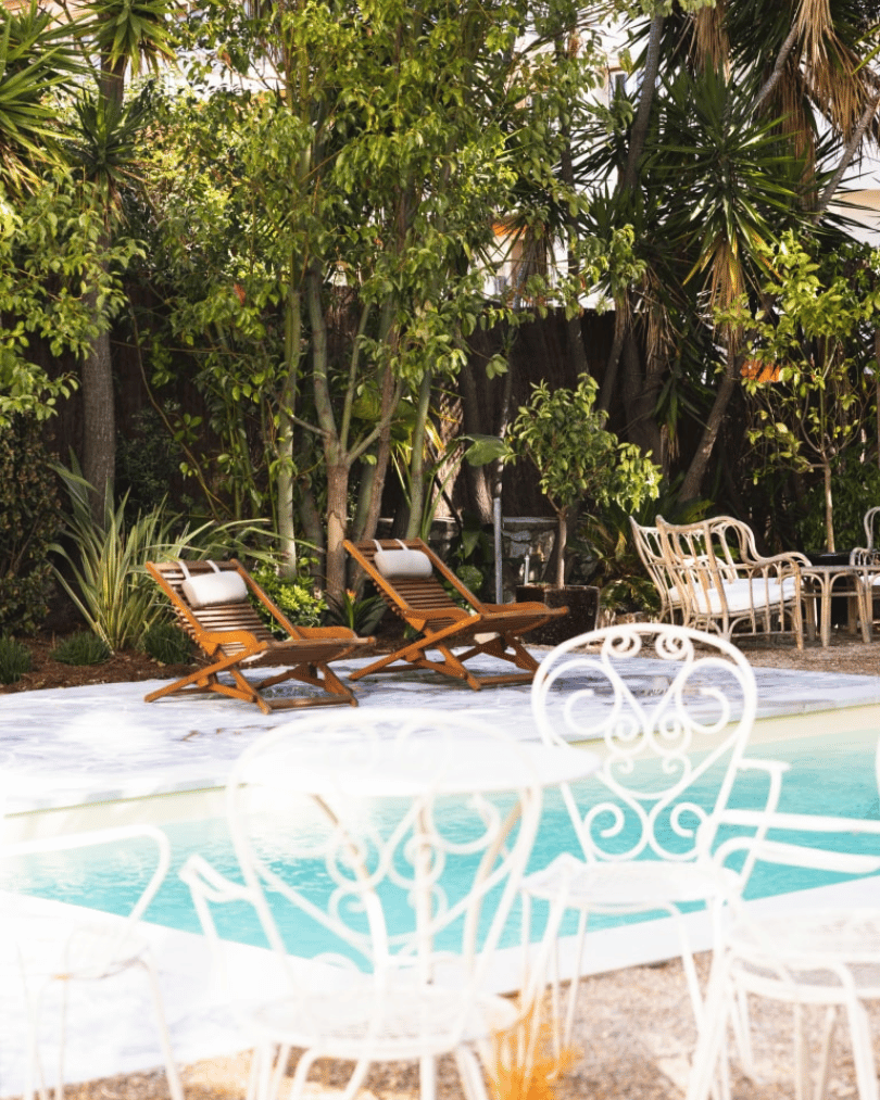 Hôtel Le Sud in Antibes brings bold design to life, ranking it high among the best hotels South of France for boutique charm.