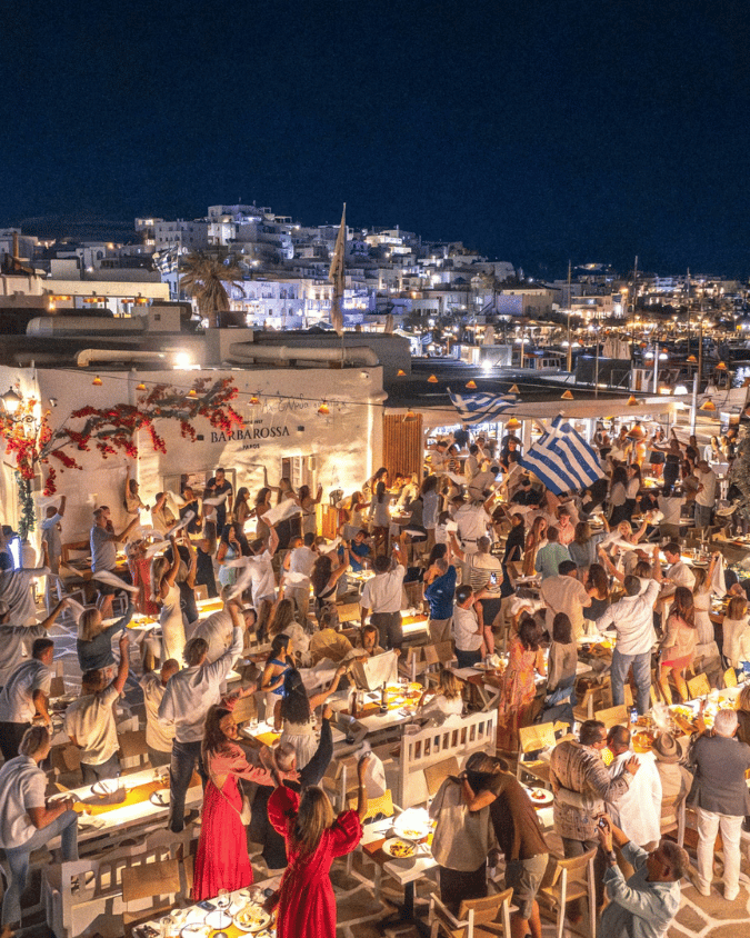 Barbossa one of the Best Restaurants in Paros Greece Best Restaurant in Naousa Paros Greece