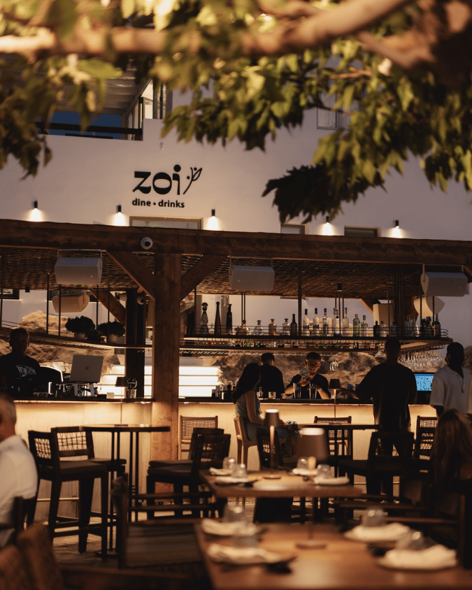 Zoi one of the Best Restaurants in Paros Greece Best Restaurant in Naousa Paros Greece