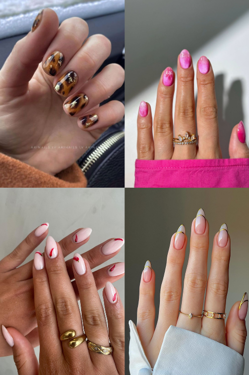 aesthetic nail designs aesthetic nail ideas manicure gel nails