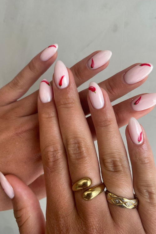 aesthetic nail designs aesthetic nail ideas manicure gel nails