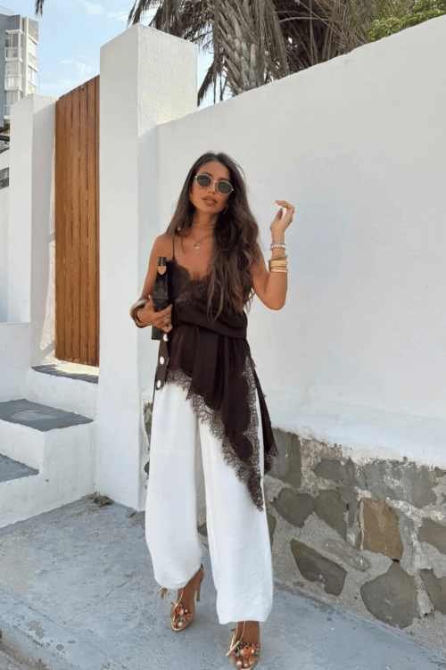 Lace Outfit Ideas Lace Shirt Outfit