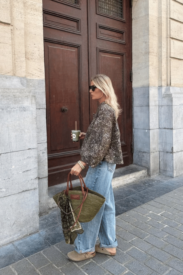 clog outfit ideas how to style clogs with jeans