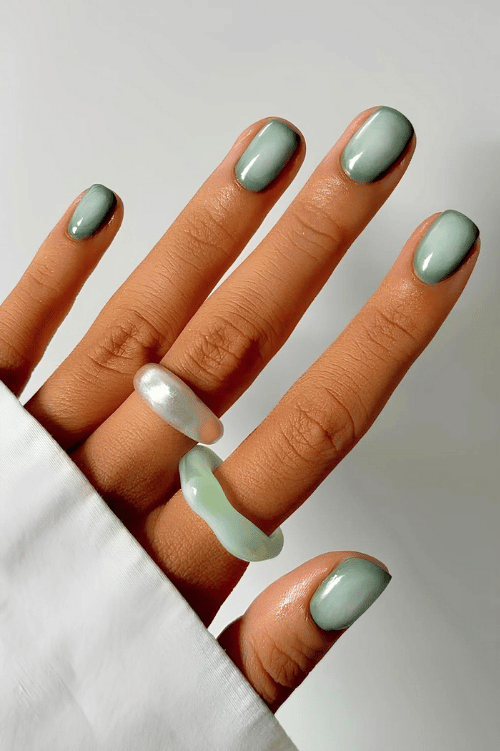 winter ombre nails 2025 winter nail designs