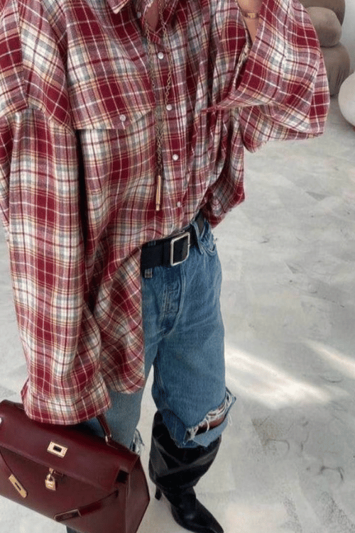 Ways to Style A Plaid Shirt How to Style a Plaid Shirt With Jeans