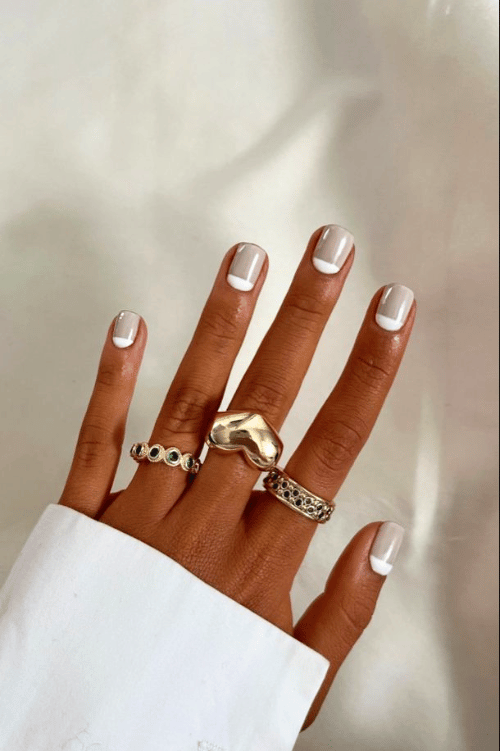 2025 winter nail designs icy revverse french manicure