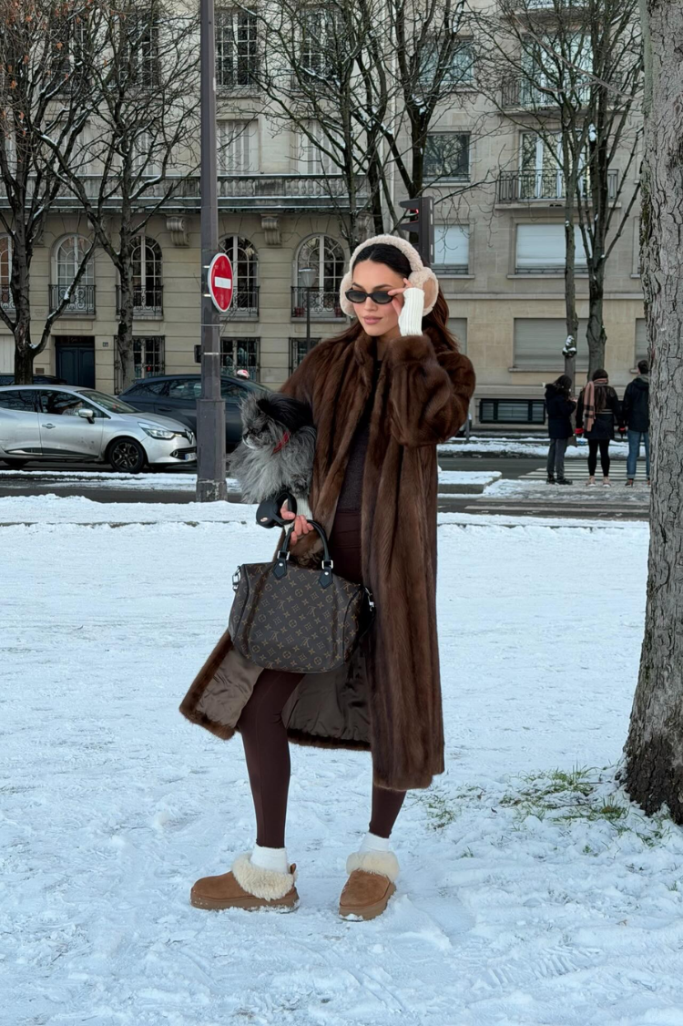 Faux Fur Coat Outfits