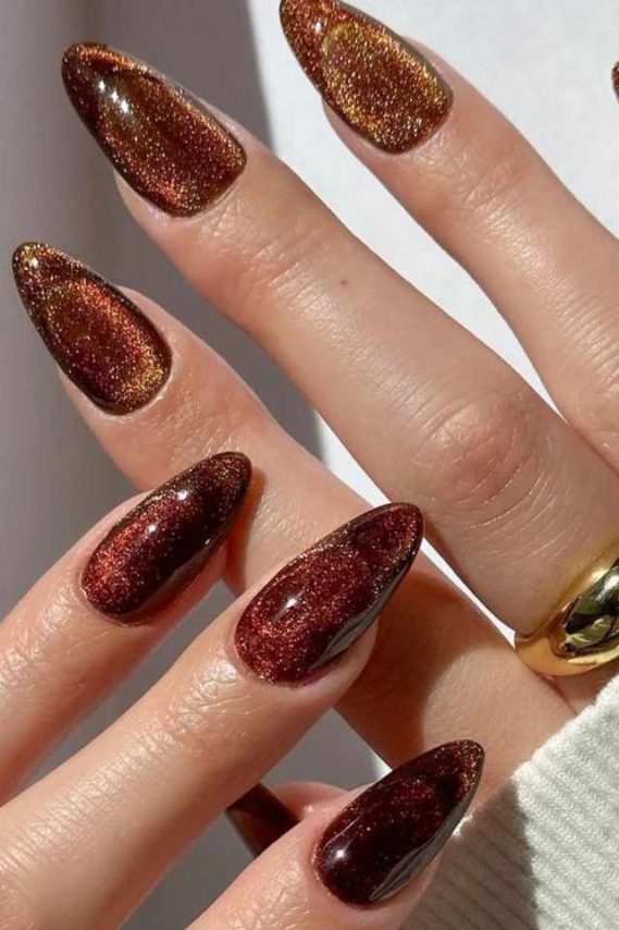 Dark fall Nail Designs