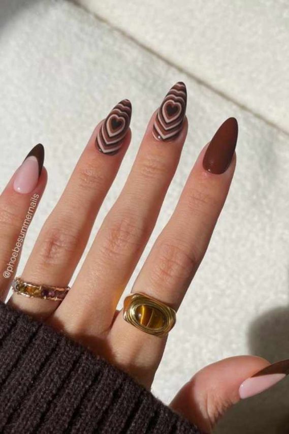 Dark fall Nail Designs