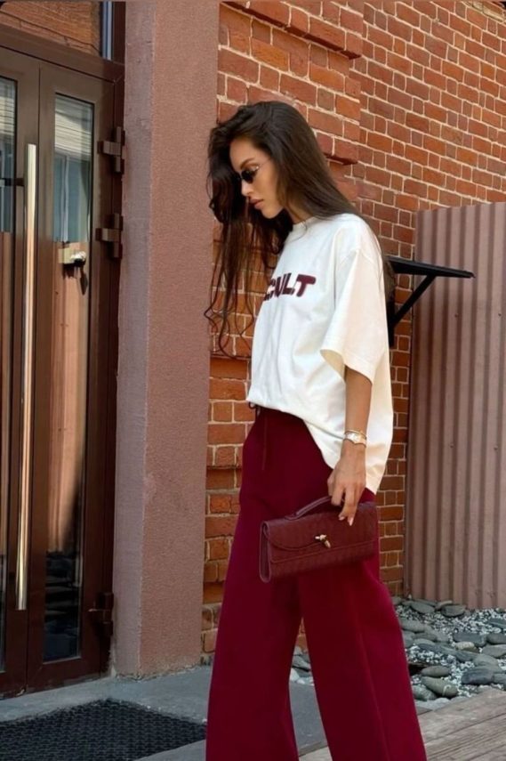 Burgundy Outfit Ideas