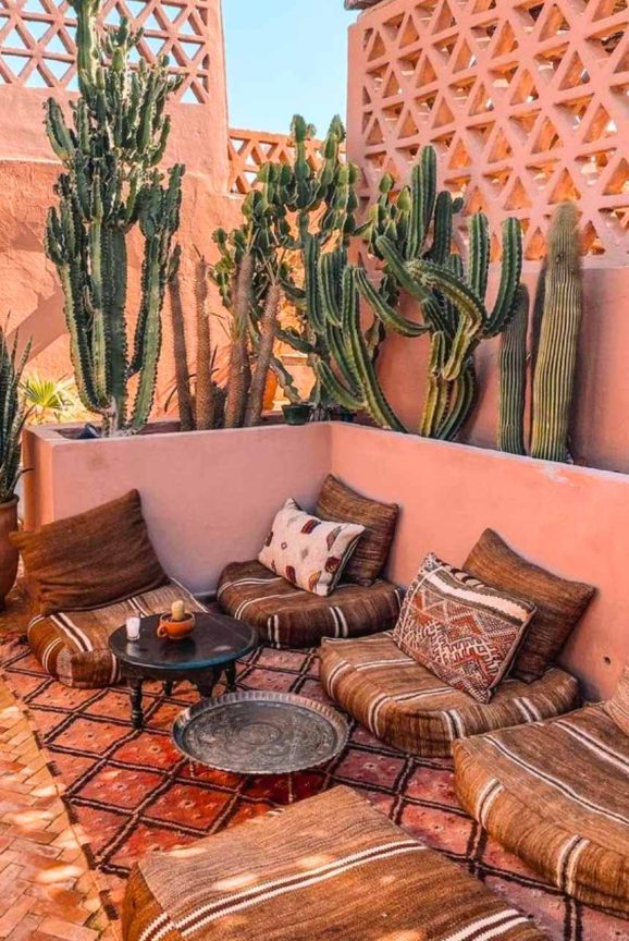 Bohemian Backyard Decor