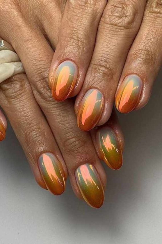 Dark fall Nail Designs