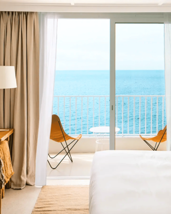 9 best hotels south of france Les Roches Rouges sits right on the Mediterranean, offering cliffside pools and views—pure best hotels South of France energy.