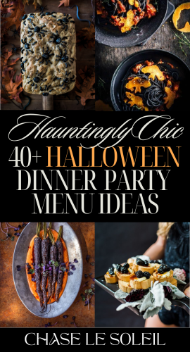 Halloween Dinner Party Recipe Ideas