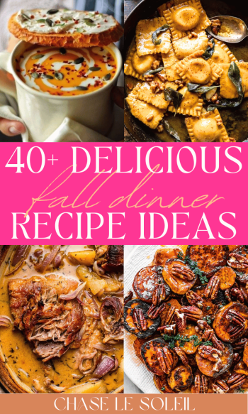 Fall Dinner Party Menu and Fall Dinner Recipe Ideas